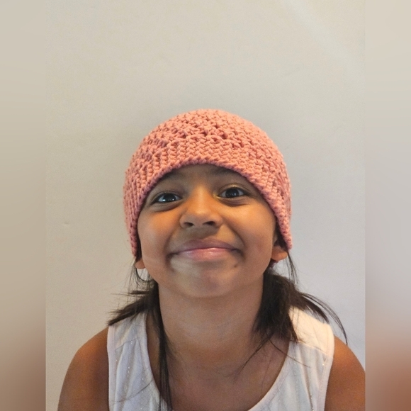 Handmade Crochet Headband Pink Winter Spa Make-up Band - Picture 16 of 17